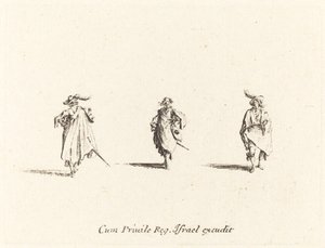 Üç Beyler by Jacques Callot
