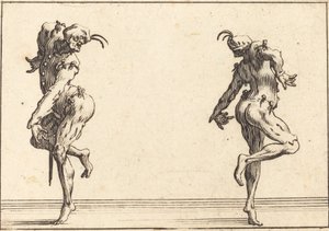 Dans eden iki pantalon by Jacques Callot