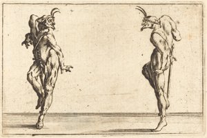 Dans eden iki pantalon by Jacques Callot