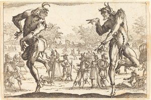iki Zanni by Jacques Callot