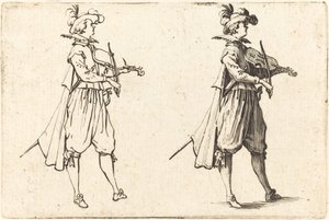 Kemancı by Jacques Callot