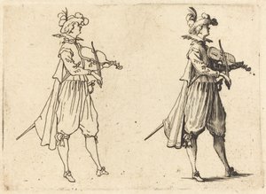 Kemancı by Jacques Callot