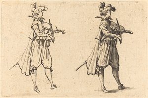 Kemancı by Jacques Callot