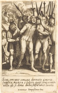 Çin by Jacques Callot after Antonio Tempesta