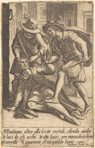 Bastian by Jacques Callot after Matteo Rosselli