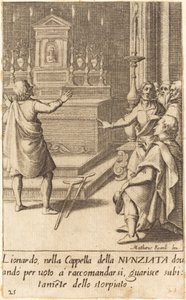 lionardo by Jacques Callot after Matteo Rosselli