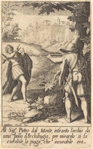 Pietro Dal Monte by Jacques Callot after Matteo Rosselli