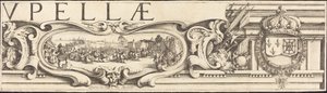 La Rochelle Kuşatması [levha 3/16; set, 1952.8.97-112] içerir by Jacques Callot and Abraham Bosse