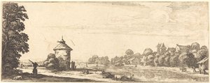 güvercin by Jacques Callot or Follower of Jacques Callot