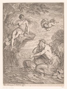 Glaucus ve Scylla by Jacques Dumont