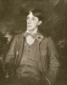 Aubrey Beardsley, portre (taş)