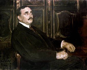 Fransız yazar ve diplomat Paul Claudel, 1919 by Jacques-Emile Blanche