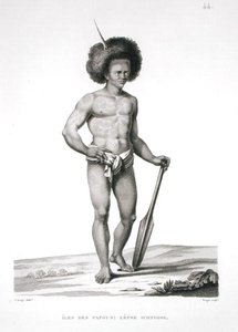 Papua Adaları: Cüzzam Kurbanı, Louis Claude Desaulses de Freycinet