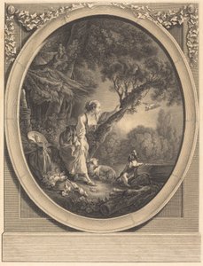 Kuryenin Gelişi by Jacques Firmin Beauvarlet after François Boucher
