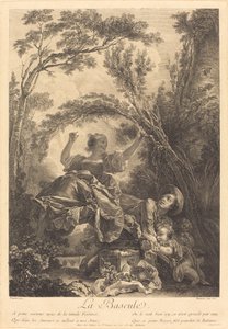 tahterevalli by Jacques Firmin Beauvarlet after Jean Honoré Fragonard