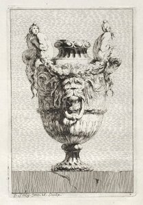 Vazo Takımı: Levha 1, 1746. by Jacques Francois Joseph Saly