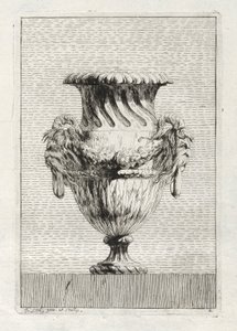 Vazo Takımı: Levha 2, 1746. by Jacques Francois Joseph Saly
