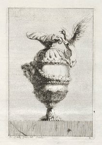 Vazo Takımı: Levha 3, 1746. by Jacques Francois Joseph Saly