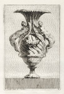 Vazo Takımı: Levha 4, 1746. by Jacques Francois Joseph Saly