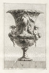 Vazo Takımı: Levha 9, 1746. by Jacques Francois Joseph Saly