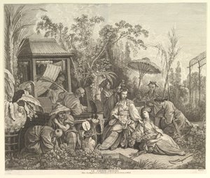 Çin Bahçesi, 1743