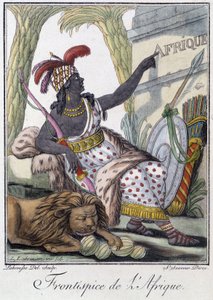 Frontispiece of Africa - Grasset St Sauveur