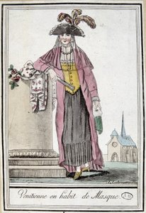 Maskeli Venedikli kadın - Grasset Saint Sauveur