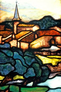 Nancy (bölüm 54), Art Nouveau, Ticaret ve Sanayi Odası, Vitray pencereler, Jacques Gruber (1870-1936)