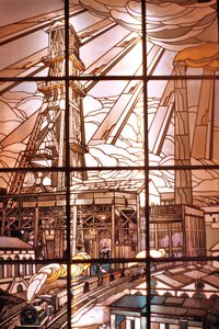 Nancy (bölüm 54), Art Nouveau, Vitray pencereler Jacques Gruber (1870-1936), Pont a Mousson