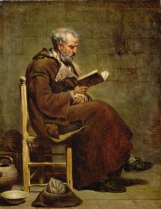 Oturan Yaşlı Bir Adam Okuma, 1797
