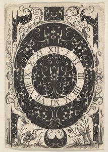 Kuşlar ve Küçük Motifli Oval Saat Kasası, yakl. 1614-19.