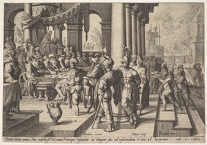 Bilge Bir Kralın Hükümetinin Alegorisi, 1588. by Jacques II de Gheyn