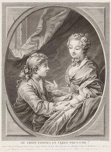 Üç şeyden birini yapacak mısın? 1768 by Jacques Jean Pasquier