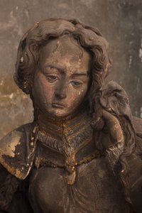 St. Mary Magdalene (boyalı sıva)