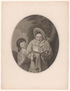 Pierrot en kötüsüyle tanıştı by Jacques Louis Copia