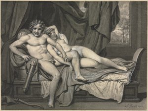 Aşk Tanrısı ve Ruh by Jacques Louis David