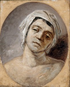 Marat öldürüldü, yaklaşık 1794. by Jacques Louis David