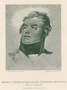 Mareşal Etienne-Jacques-Joseph-Alexandre Macdonald by Jacques Louis David
