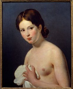Genç bir kızın portresi. Jacques Louis David