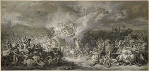 Diomedes Savaşı, 1776 by Jacques Louis David