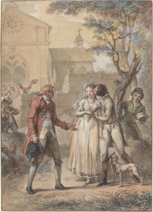Öpücük Geri Döndü by Jacques Louis François Touzé