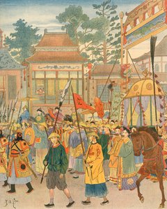 Çin - Ulusal şarkı by Jacques Marie Gaston Onfray de Breville (Job)