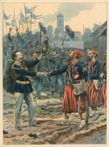 İtalya - Kraliyet yürüyüşü by Jacques Marie Gaston Onfray de Breville (Job)
