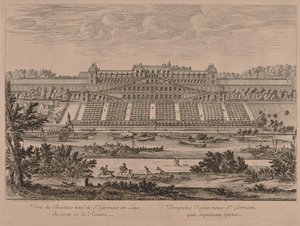 Nehirden St. Germain en Laye Şatosu by Jacques Rigaud