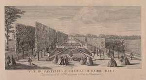 Chateau Rambouillet Çiçek Bahçesi. by Jacques Rigaud