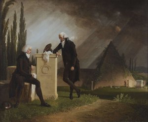 Roma Ağıtı, 1791. by Jacques Sablet
