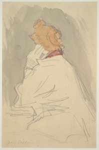 Oturan Kadın by Jacques Villon