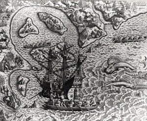 Johannes Staden, Theodor de Bry (1528-98) tarafından yazılmış ve kazınmış Americae, 1593