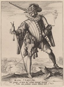 Arquebus ile asker