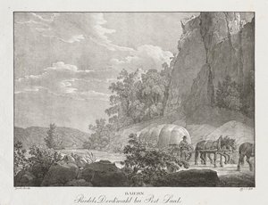 Bavyera, Riedel'in Post-Saal yakınlarındaki anıtı by Jakob Alt